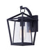 Maxim - 3173CLBK - One Light Outdoor Wall Lantern - Artisan - Black