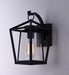 Maxim - 3174CLBK - One Light Outdoor Wall Lantern - Artisan - Black