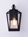 Maxim - 3174CLBK - One Light Outdoor Wall Lantern - Artisan - Black