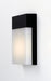 Maxim - 86165BK - LED Outdoor Wall Sconce - Eyebrow - Black