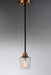 Maxim - 96120CLBZAB - One Light Mini Pendant - Goblet - Bronze / Antique Brass