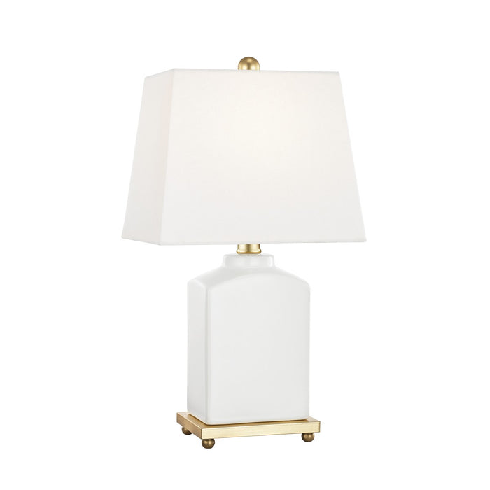 Mitzi - HL268201-CL - One Light Table Lamp - Brynn - Cloud