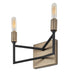 Varaluz - 314B02HGCB - Two Light Bath - Bodie - Havana Gold/Carbon