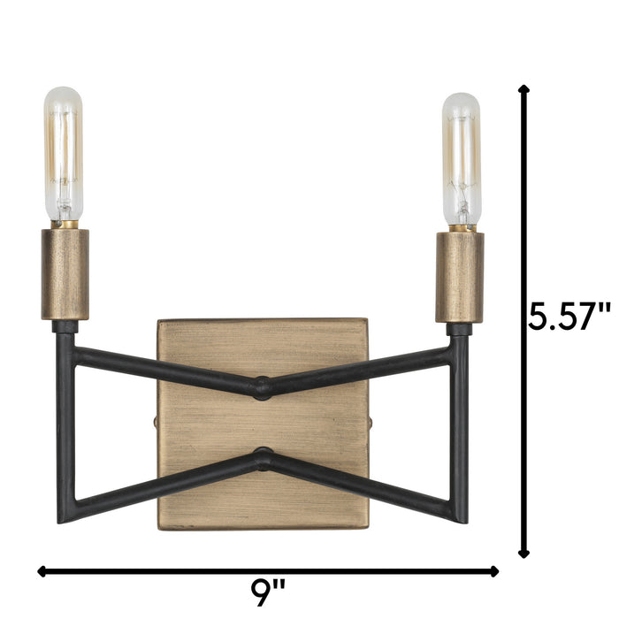 Varaluz - 314B02HGCB - Two Light Bath - Bodie - Havana Gold/Carbon