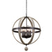 Kalco - 404651FG - Six Light Outdoor Pendant - Harper - Florence Gold