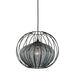 Kalco - 404851CM - One Light Pendant - Emilia - Chemical Stainless Steel