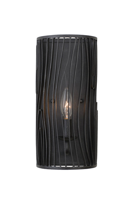 Kalco - 507520BI - One Light Wall Sconce - Morre - Black Iron