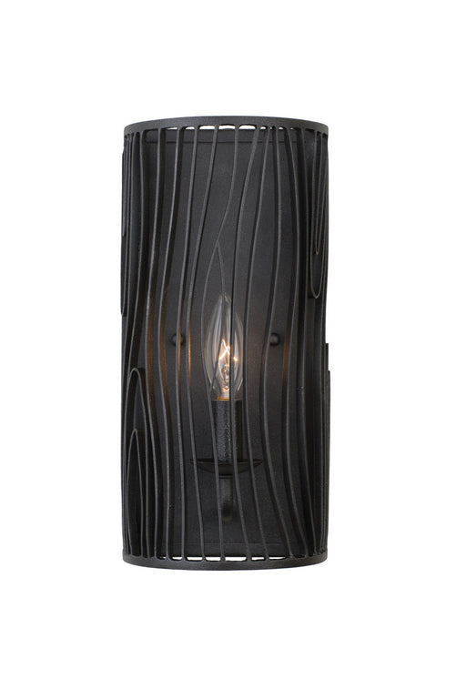 Kalco - 507520BI - One Light Wall Sconce - Morre - Black Iron