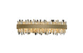 Allegri - 030232-038 - LED Bath - Glacier - Brushed Champagne Gold