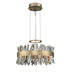 Allegri - 030253-038 - LED Pendant - Glacier - Brushed Champagne Gold