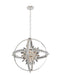 Allegri - 033651-014-FR001 - Ten Light Pendant - Angelo - Polished Silver