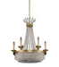 Allegri - 033970-044-FR001 - Six Light Chandelier - Tavo - Winter Brass