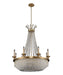 Allegri - 033971-044-FR001 - Eight Light Chandelier - Tavo - Winter Brass