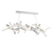 Modern Forms - PD-64872-AL - LED Linear Pendant - Chaos - Brushed Aluminum