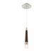 Modern Forms - PD-92818-DW - LED Mini Pendant - Padron - Dark Walnut