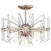 Kichler - 44277PN - Four Light Semi Flush Mount - Eris - Polished Nickel