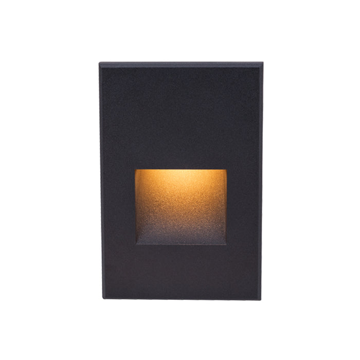 W.A.C. Lighting - 4021-AMBK - LED Step and Wall Light - 4021 - Black on Aluminum