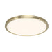 W.A.C. Lighting - FM-4622-27-BR - LED Flush Mount - Geos - Brushed Brass