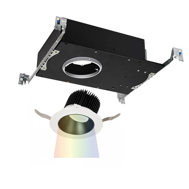 W.A.C. Lighting - R3ARWT-A930-BKWT - LED Trim - Aether - Black/White