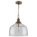 Capital Lighting - 330318GY - One Light Pendant - Julian - Grey Wash