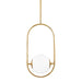 Corbett Lighting - 273-42-VB - One Light Pendant - Everley - Vintage Brass