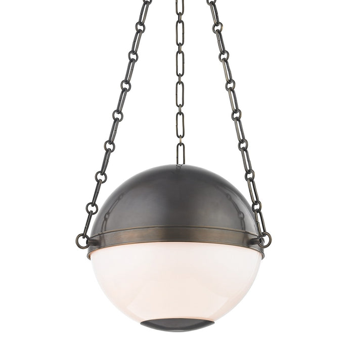 Hudson Valley - MDS750-DB - Two Light Pendant - Sphere No.2 - Distressed Bronze