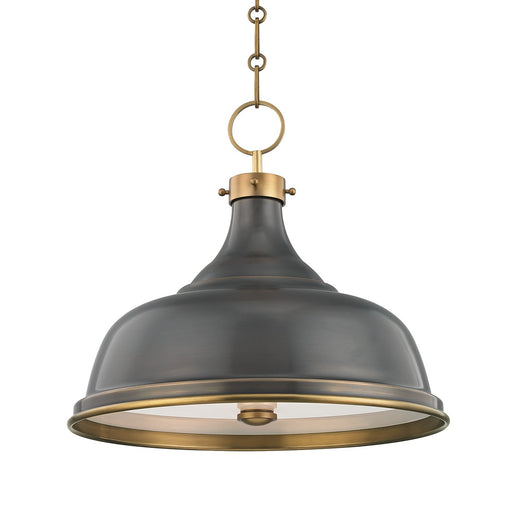 Hudson Valley - MDS900-ADB - Three Light Pendant - Metal No.1 - Aged/Antique Distressed Bronze