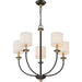 Quoizel - ADY5005OZ - Five Light Chandelier - Audley - Old Bronze