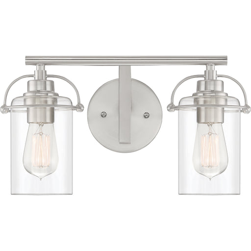 Quoizel - EMR8602BN - Two Light Bath Fixture - Emerson - Brushed Nickel