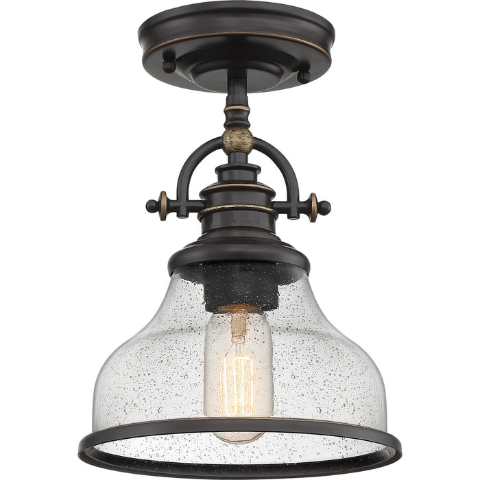 Quoizel - GRTS1508PN - One Light Mini Pendant - Grant - Palladian Bronze