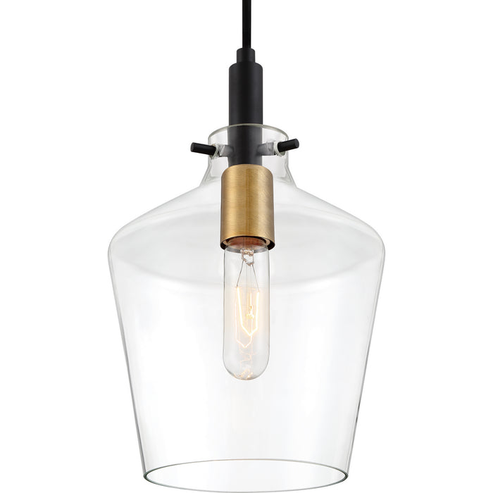 Quoizel - JUN1508EK - One Light Mini Pendant - June - Earth Black