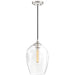 Quoizel - NGA1510PK - One Light Mini Pendant - Nostalgia - Polished Nickel