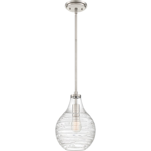 Quoizel - QPP4019BN - One Light Mini Pendant - Genie - Brushed Nickel