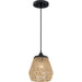 Quoizel - RMI1509EK - One Light Mini Pendant - Romain - Earth Black