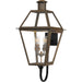 Quoizel - RO8414IZ - Four Light Outdoor Wall Lantern - Rue De Royal - Industrial Bronze