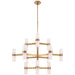 Visual Comfort Signature - ARN 5272HAB-WG - 24 Light Chandelier - Margita - Hand-Rubbed Antique Brass