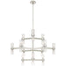 Visual Comfort Signature - ARN 5272PN-CG - 24 Light Chandelier - Margita - Polished Nickel