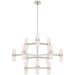 Visual Comfort Signature - ARN 5272PN-WG - 24 Light Chandelier - Margita - Polished Nickel