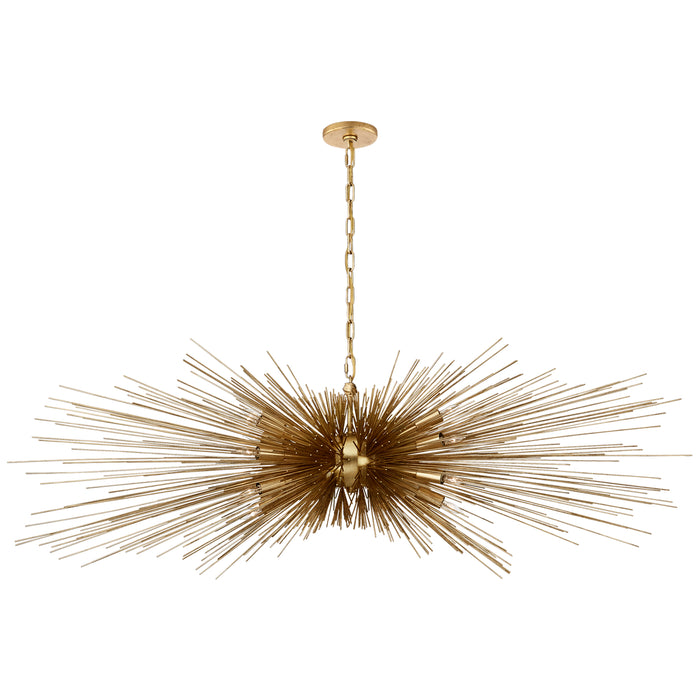 Visual Comfort Signature - KW 5182G - 16 Light Chandelier - Strada - Gild