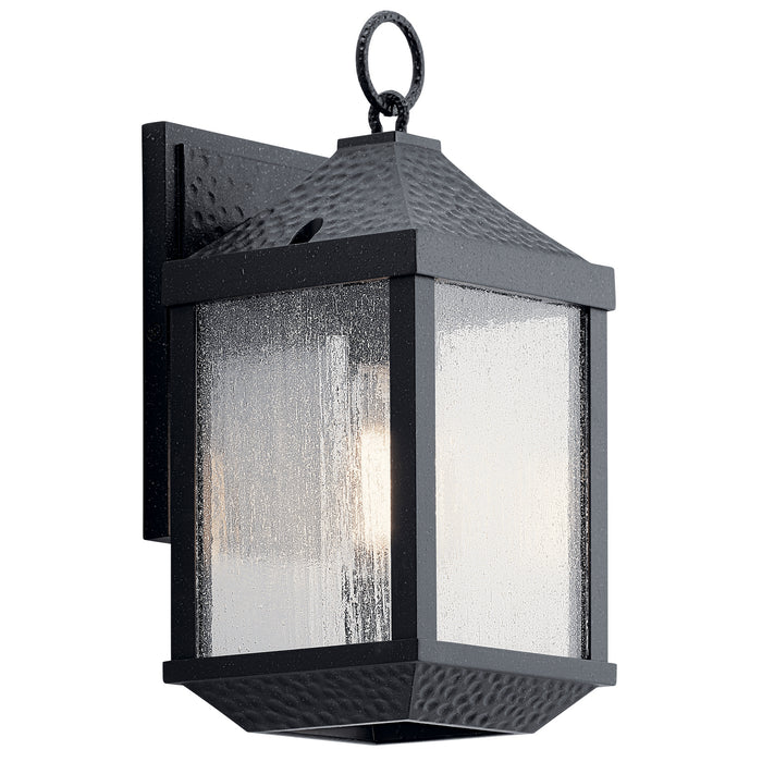 Kichler - 49984DBK - One Light Outdoor Wall Mount - Springfield - Distressed Black