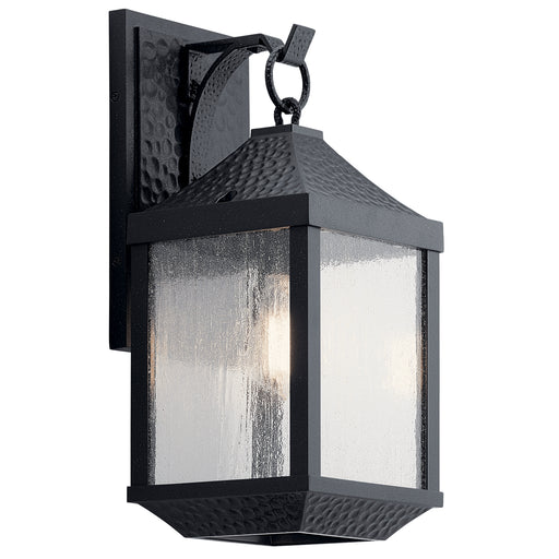 Kichler - 49985DBK - One Light Outdoor Wall Mount - Springfield - Distressed Black