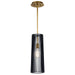 Kichler - 44169BK - One Light Pendant - Linara - Black