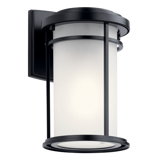 Kichler - 49686BK - One Light Outdoor Wall Mount - Toman - Black