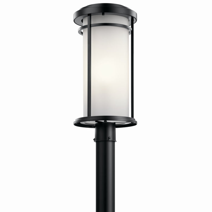 Kichler - 49690BK - One Light Outdoor Post Mount - Toman - Black