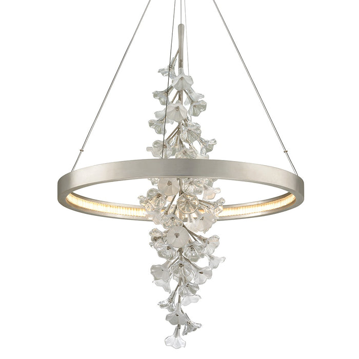 Corbett Lighting - 269-72-SL - LED Chandelier - Jasmine - Silver Leaf