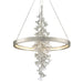 Corbett Lighting - 269-72-SL - LED Chandelier - Jasmine - Silver Leaf