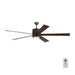 Generation Lighting. - 5VMR72OZD - 72" Ceiling Fan - Vision - Oil Rubbed Bronze