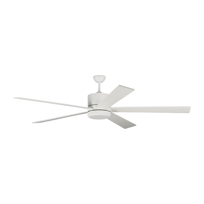 Generation Lighting. - 5VMR72RZWD - 72" Ceiling Fan - Vision - Matte White