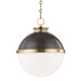 Hudson Valley - 4025-ADB - One Light Pendant - Latham - Aged/Antique Distressed Bronze