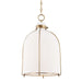 Hudson Valley - 7314-AGB - One Light Pendant - Eldridge - Aged Brass